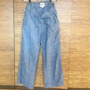 Pact cropped wide leg pants